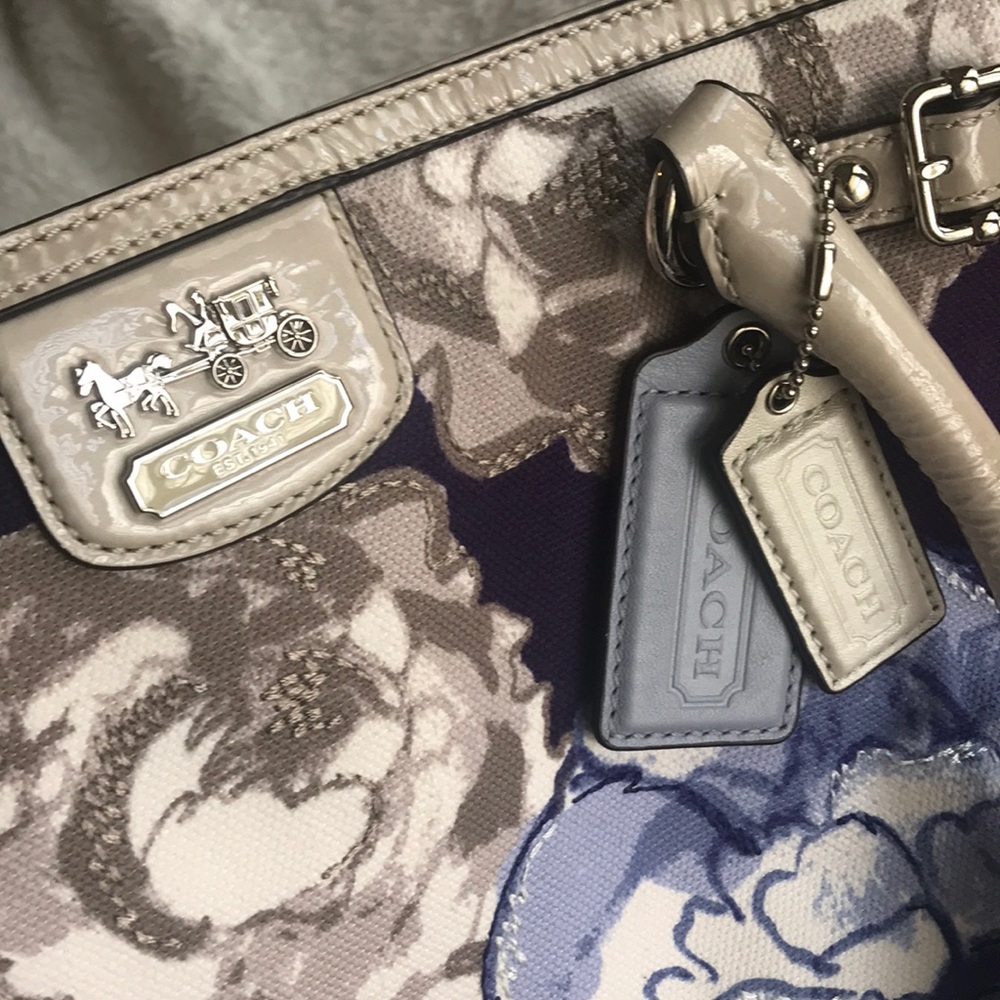 Genuine Coach New York Purse Madison Floral Purse